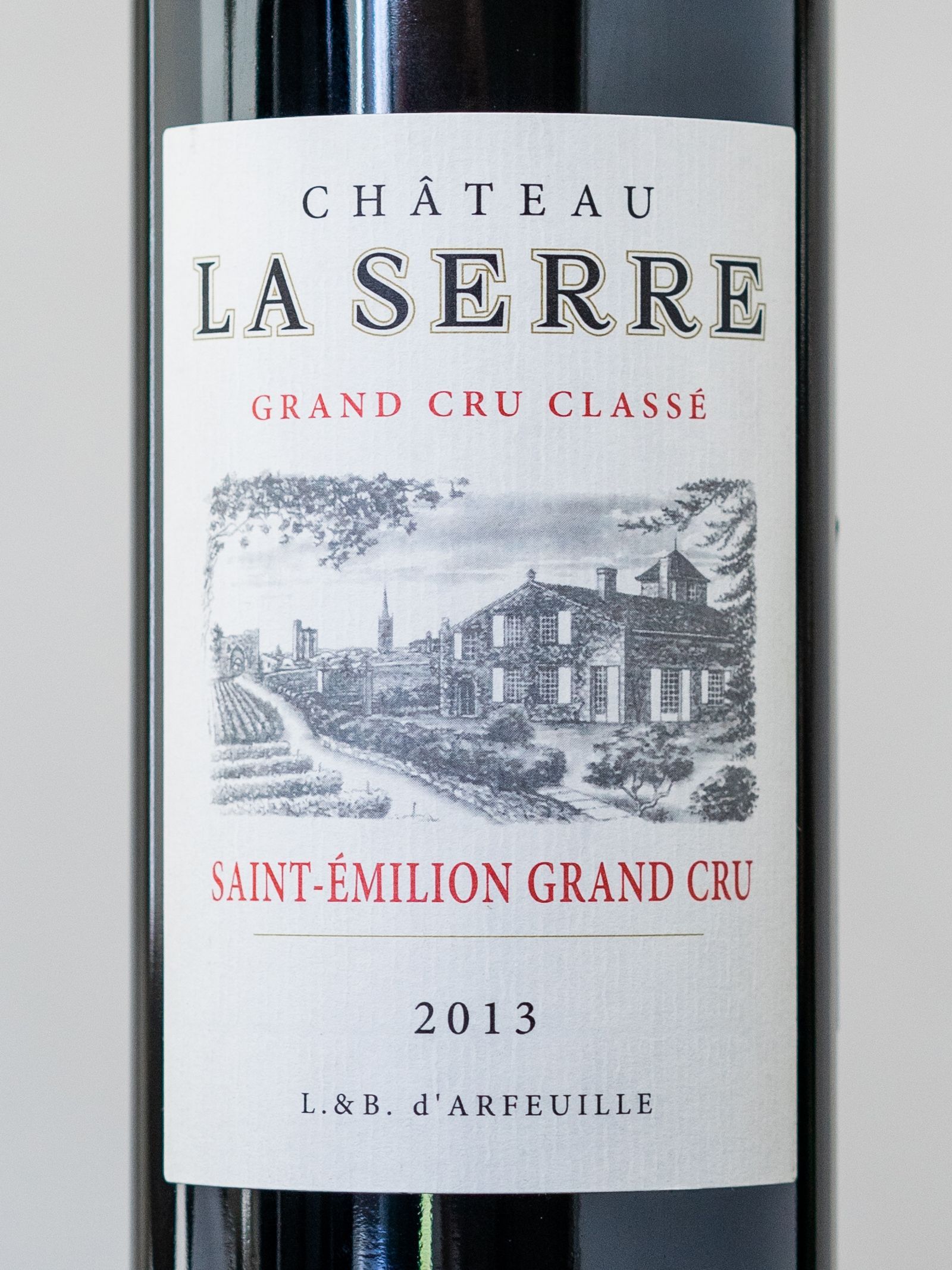 Вино Chateau La Serre Saint Emilion Grand Cru / Шато ля Сер Гранд Крю